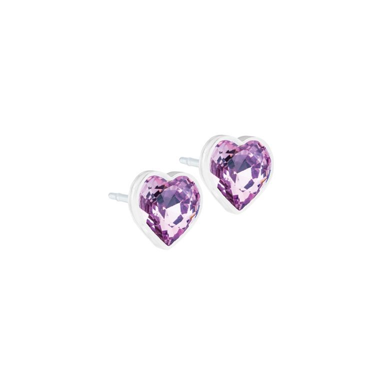 mp heart 6 mm light amethyst b