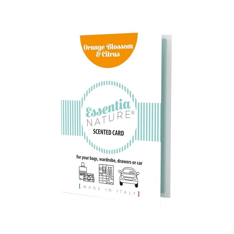 essentia scented card orange