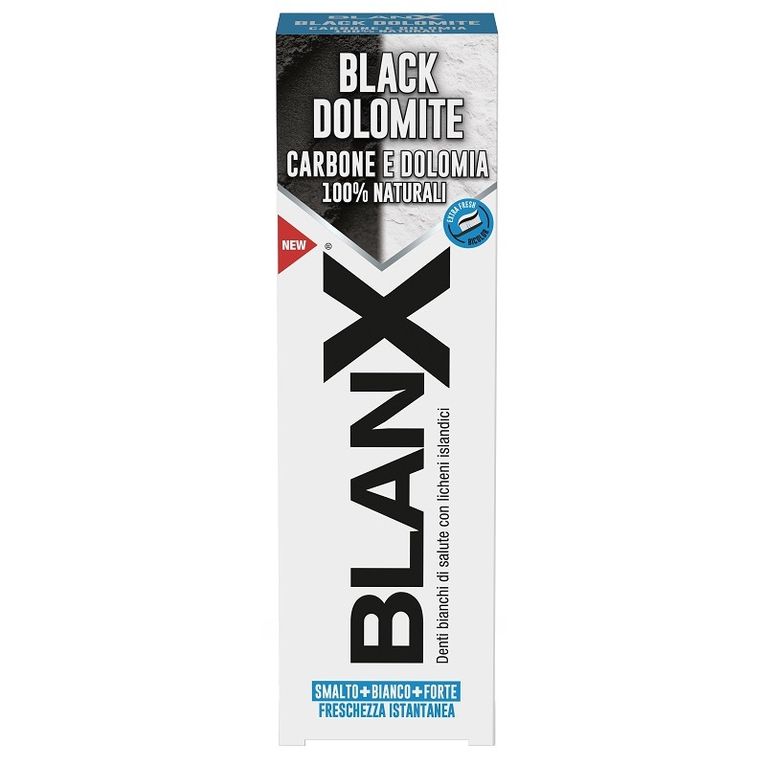 blanx black dolomite dentif