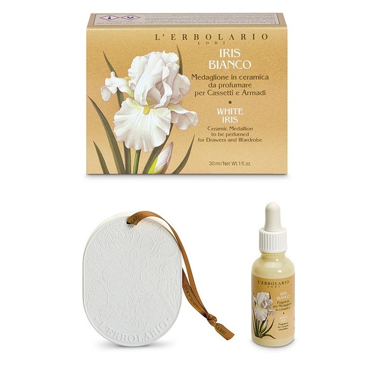iris bianco medaglione prof