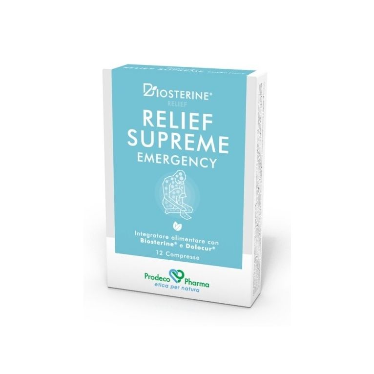 biosterine relief supreme12cpr