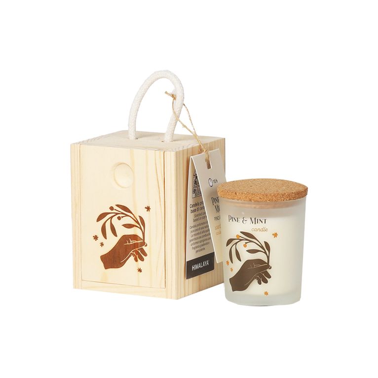 himalaya candle box legno oliv