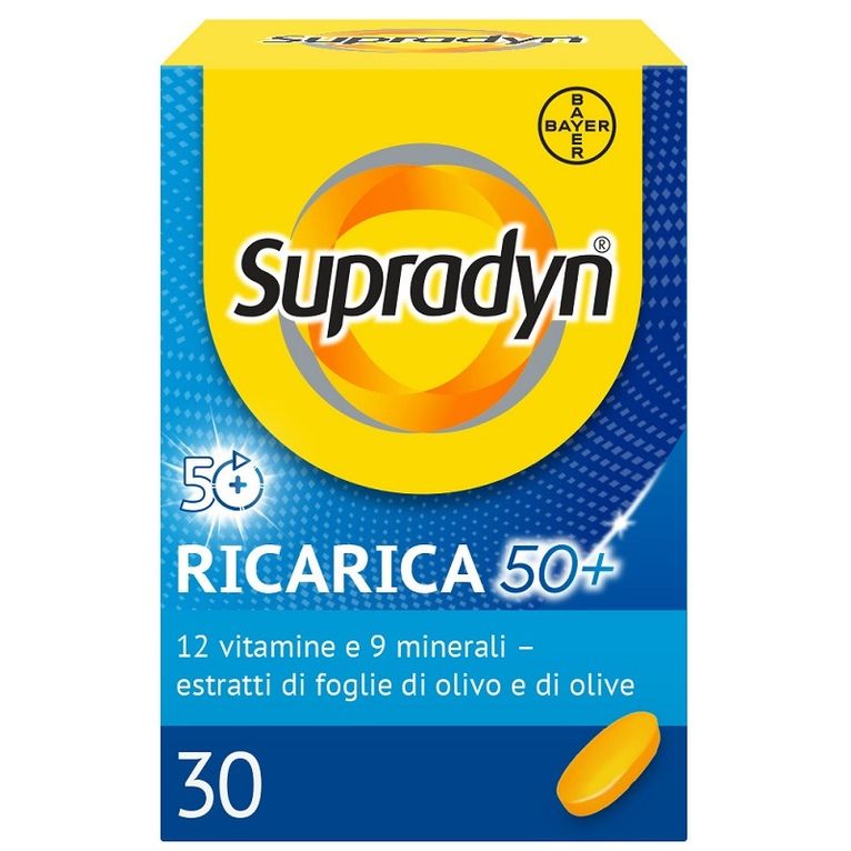 supradyn ricarica 50+ 30cpr