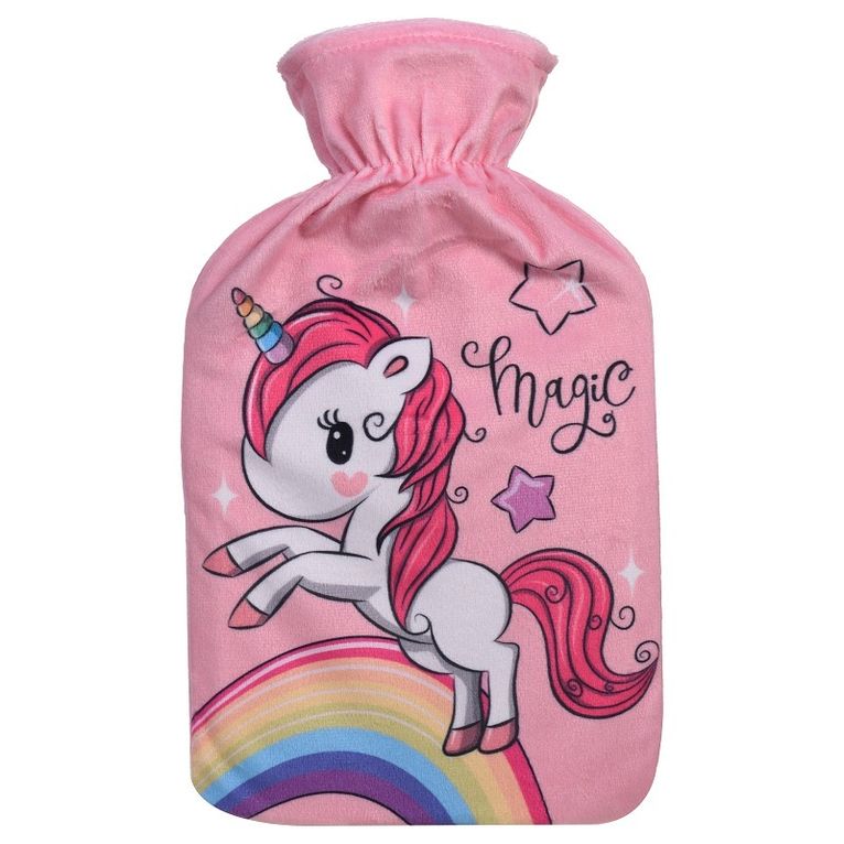 unicorn magic fleece hot water