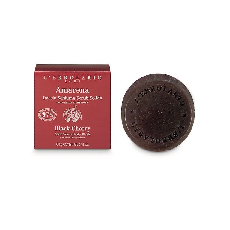 amarena doccia schiuma scrub