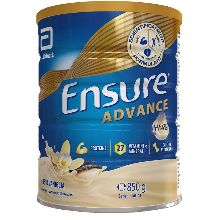 ensure advance vaniglia 850g