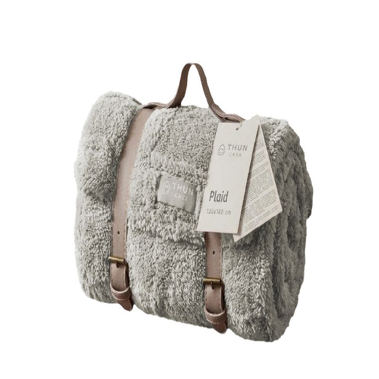 thun plaid casa grigio