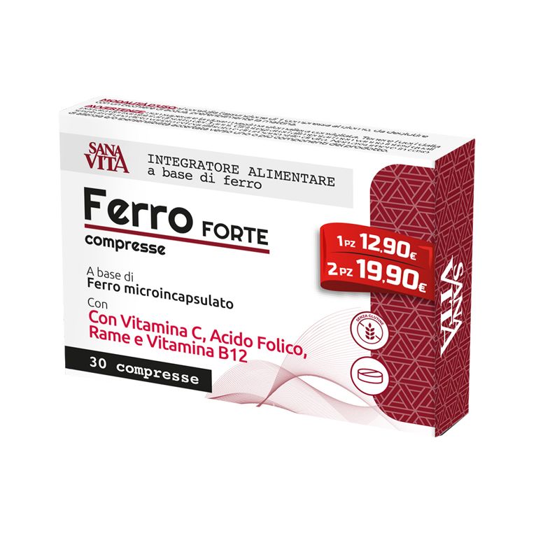 sanavita ferro forte 30cpr