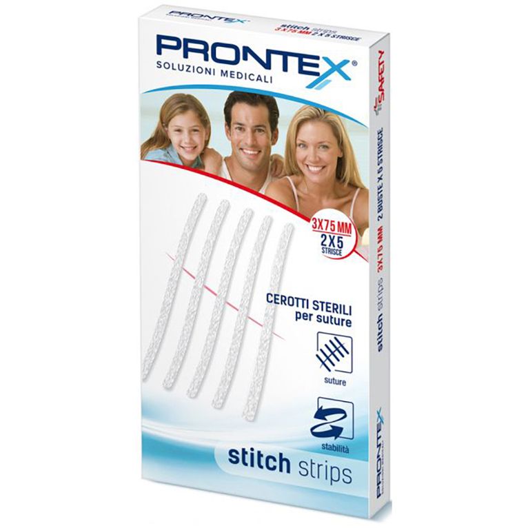 prontex stitch strips 3x75 10p