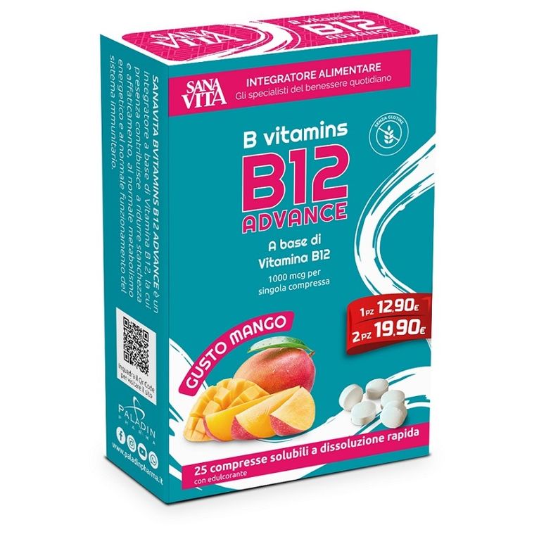 sanavita bvit b12 adv 25cpr