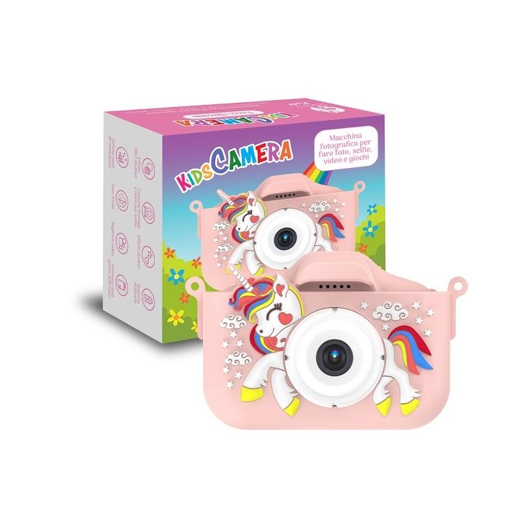 kids camera fiocco l'unicorno