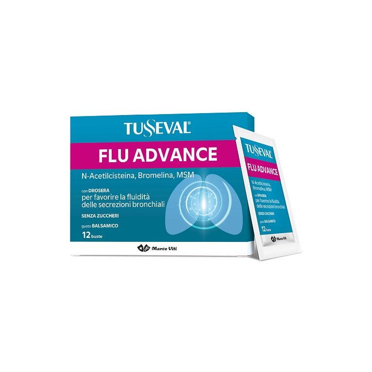 tusseval flu advance 12bust