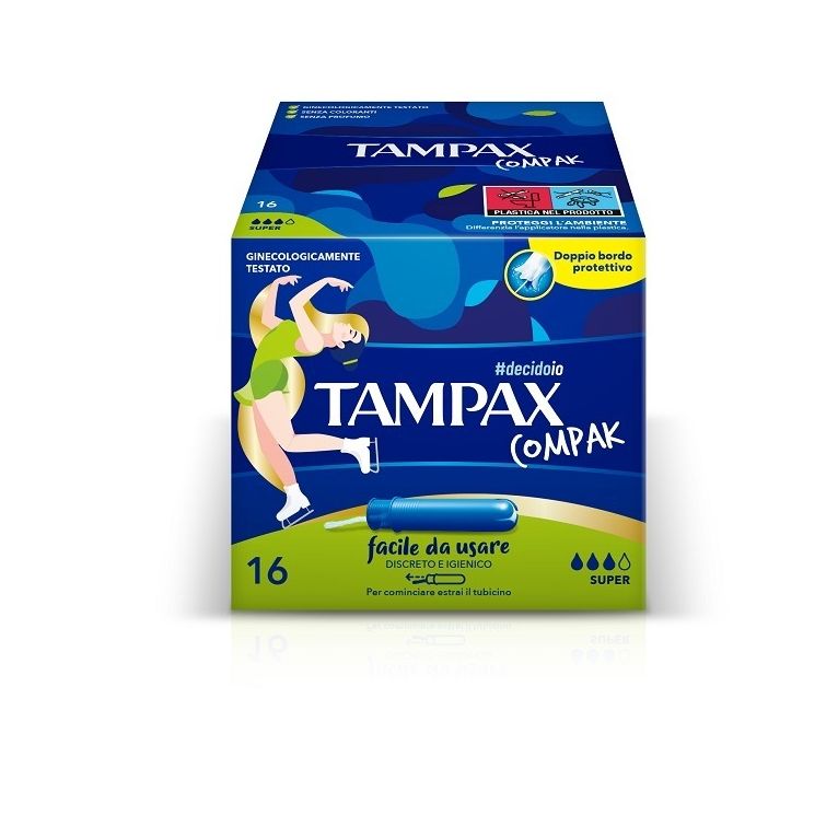 tampax compak super 16pz