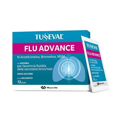 TUSSEVAL FLU ADVANCE 12BUST