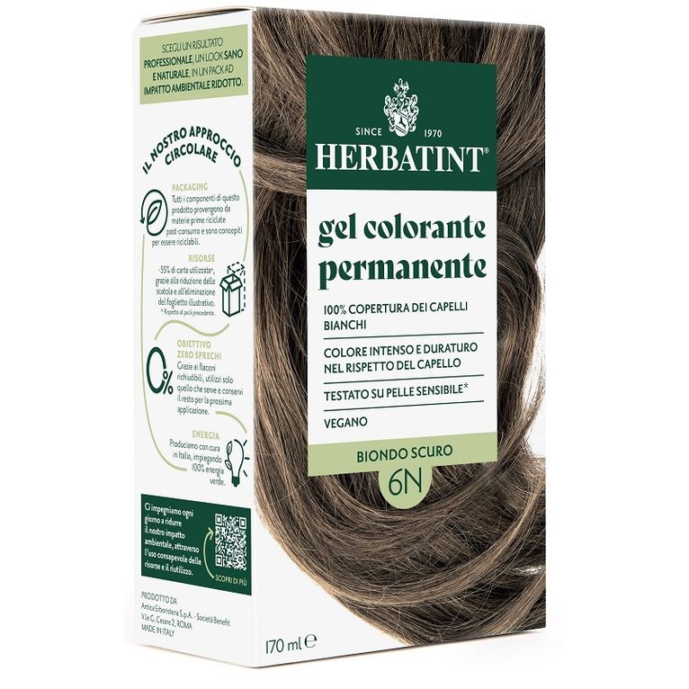 herbatint 6n biondo scuro170ml