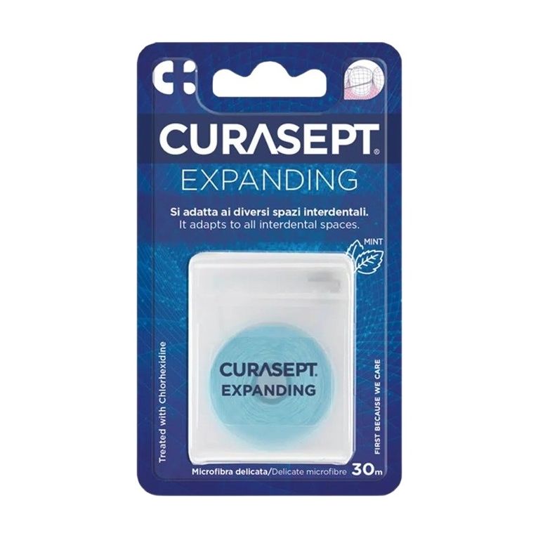 curasept floss expanding