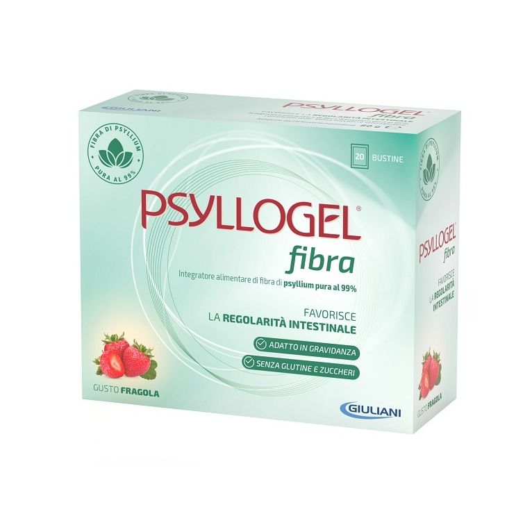 psyllogel fibra fragola 20bust