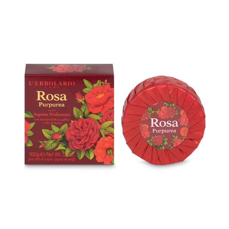 rosa purpurea sapone prof 100g