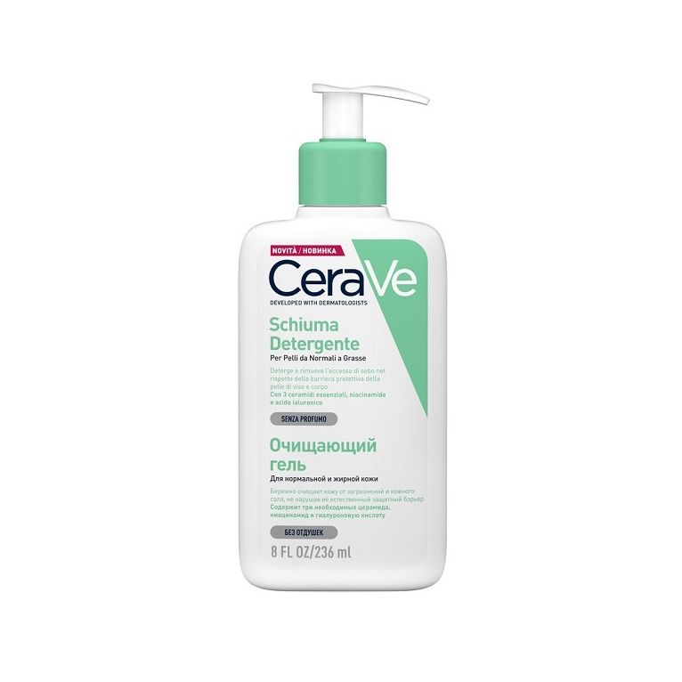 cerave schiuma viso 236ml