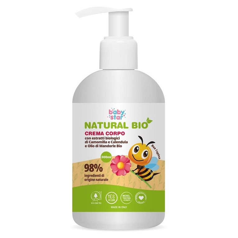 babystar crema corpo nat bio