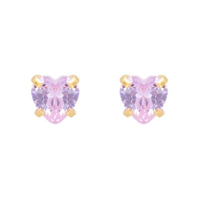 CLICK CUORE 4MM CR RA/OR 24K