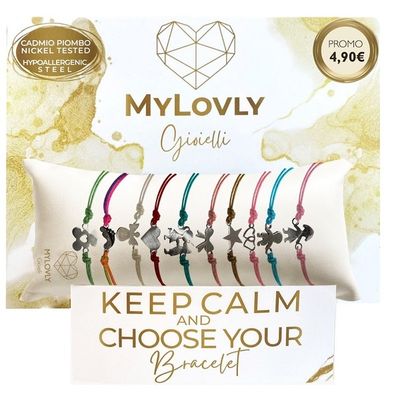 FUNNY LOVE BRACCIALE FIOCCO