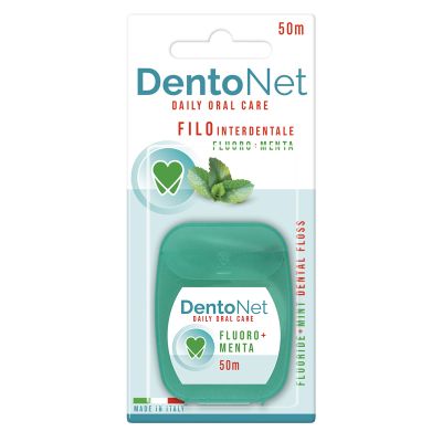 DENTONET FILO FLUORO/MENTA 50M