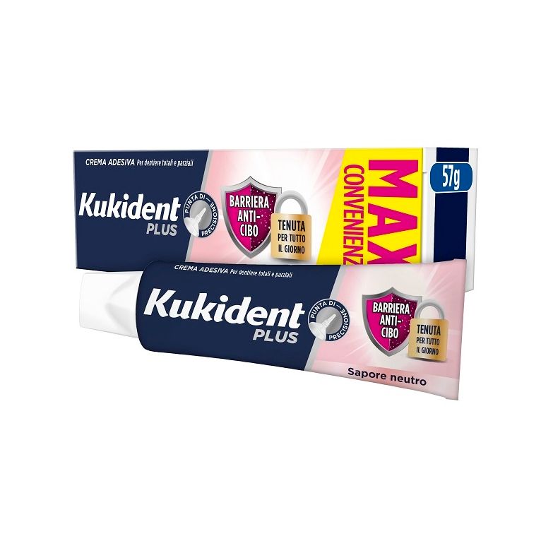 kukident plus barri a/cibo 57g